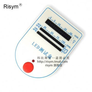 RIS3-- Light Emitting Diode Detector Tester Transmitter and 10 Test Lamps New IC ]test box LED